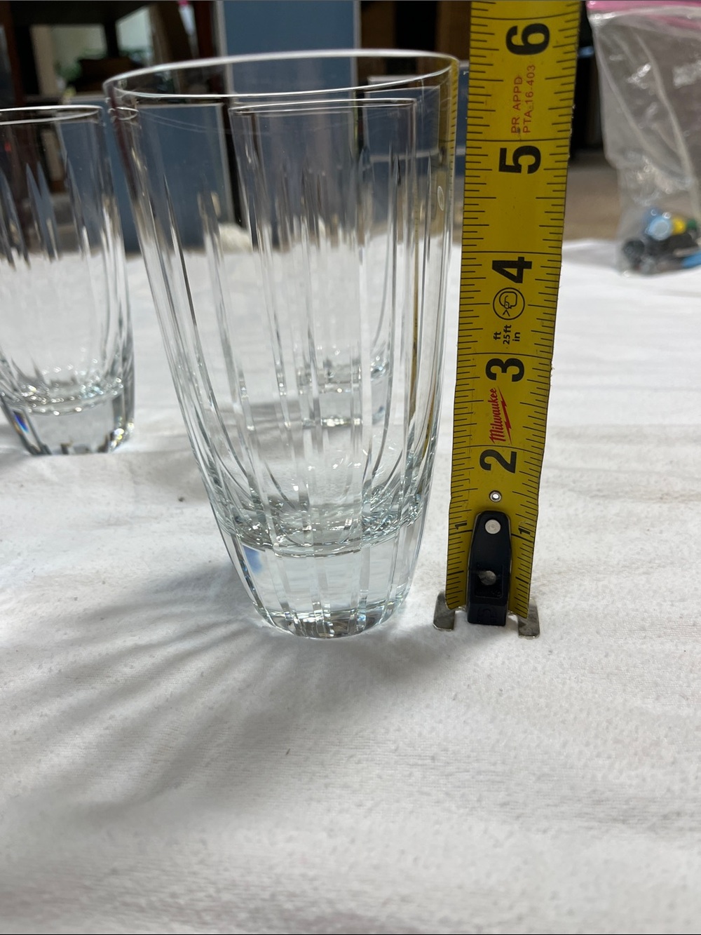 NIB Block Crystal Highball Set - 4 Pack - Picture 7 of 9